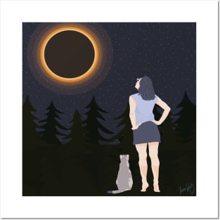 Solar Eclipse Posters and Art